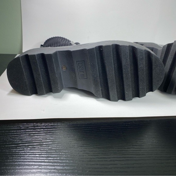 NWT Bar III women’s size 6.5 black combat boots - Picture 9 of 10